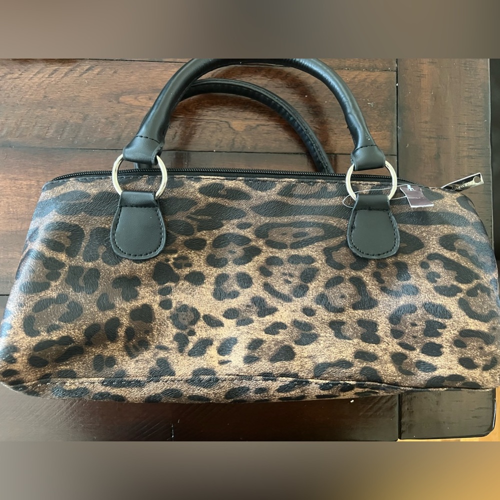 Primeware cougar animal print thermal wine carrier